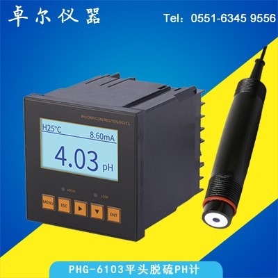 脫硫脫硝專(zhuān)用平面工業(yè)PH計